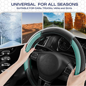 Skechers lifestyle shot inside car illustrating protection and stylish interior upgrade