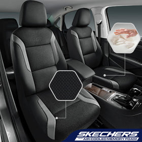 Skechers memory foam close-up showing contouring comfort and pressure relief