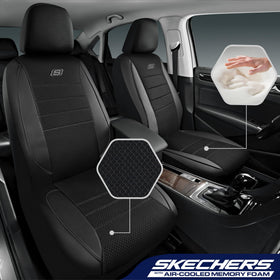 Skechers memory foam close-up showing contouring comfort and pressure relief