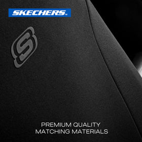 Skechers side view showing airbag seam detail preserving safety function