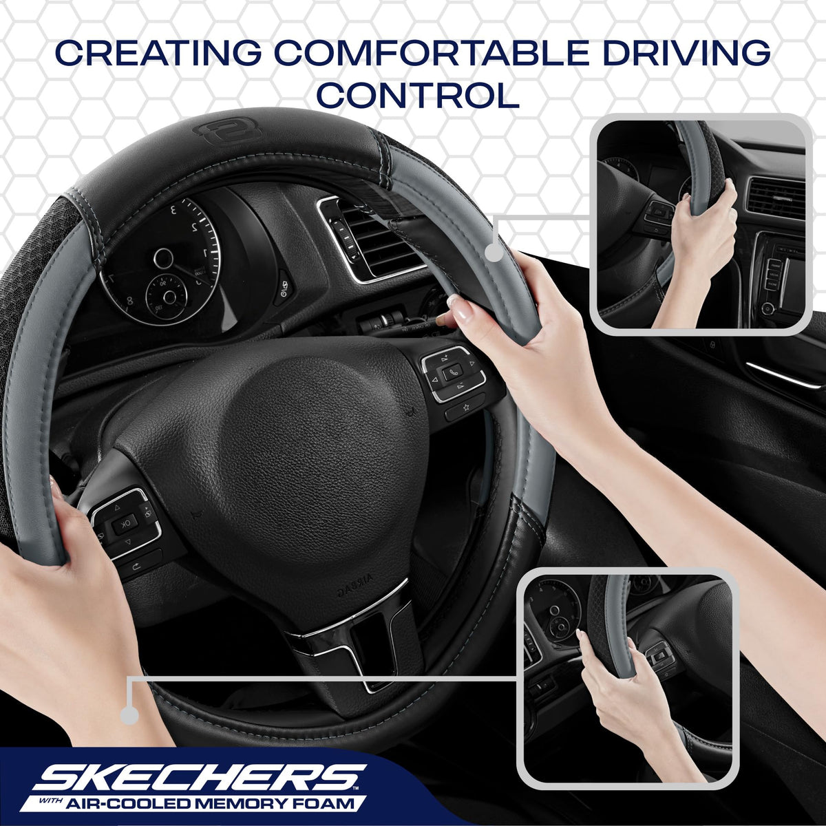 Skechers cover beside ruler showing 14.5–15 inch fit guidance