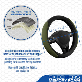 Skechers inner TPR grip detail highlighting anti-slip safety and wheel stability