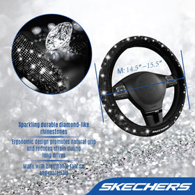 Skechers velvet texture close-up with hand showing comfortable grip and soft-touch comfort