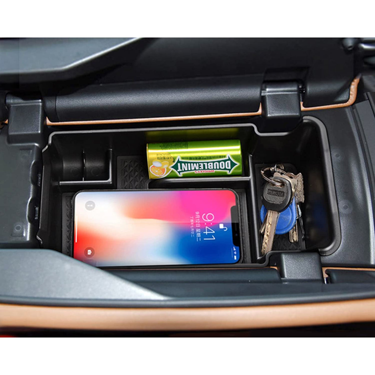 SKTU organizer installed in Buick Envision for tidy console