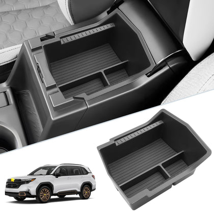 SKTU center console front view showing neat organized compartments and quick access