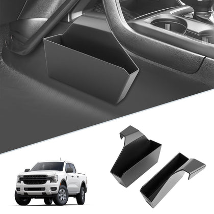 SKTU front view organizer showing neat compartment layout and easy access