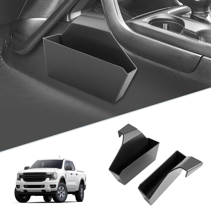 SKTU front view organizer showing neat compartment layout and easy access