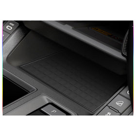 SKTU rubber mat texture detail showing soft latex feel and durable finish