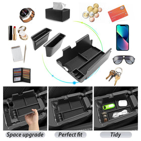 SKTU close-up of upper tray highlighting compartment layout and organized storage benefit