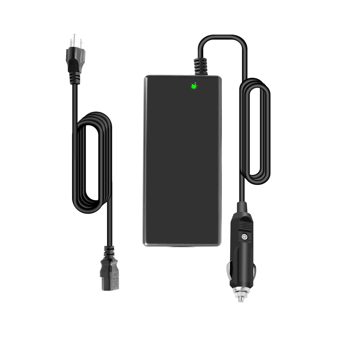 SKuaiKe front view of 12V10A adapter showing compact design and robust housing benefit