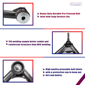 SKUCH 4X4 ball joint dust cover closeup protecting joint and extending service life