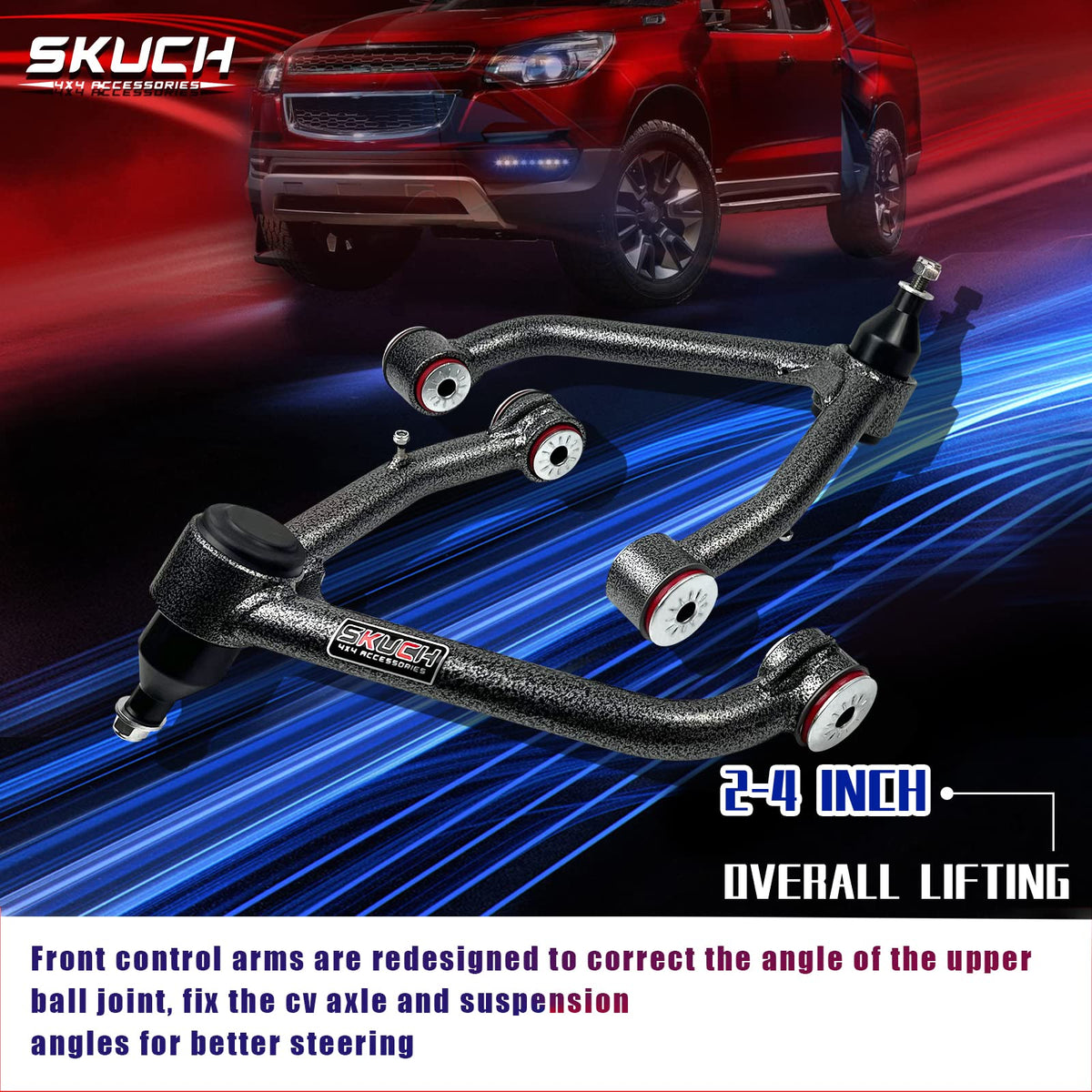 SKUCH 4X4 lifestyle truck on trail showcasing off-road durability and confidence