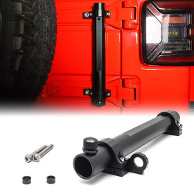 SKUNTUGUANG front view of tailgate holder showing compact mount and clean look