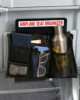 SKY STASH front view showing organized pockets and quick access benefit