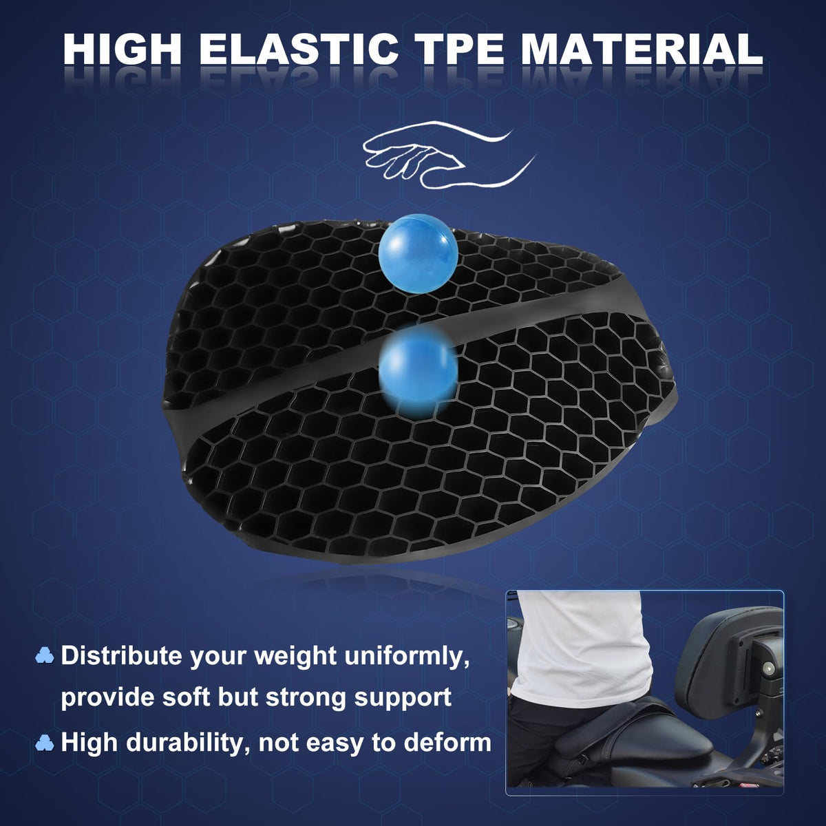 SKYJDM underside anti-slip particles providing secure non-slip benefit