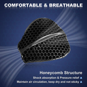 SKYJDM folded seat cushion demonstrating compact storage and portability