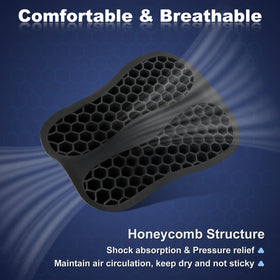 SKYJDM side profile installed on motorcycle rear seat for secure fit