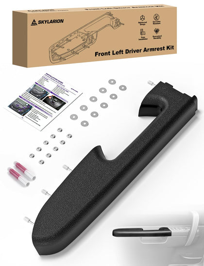 Skylarion front view showing driver-side armrest, restores OEM look