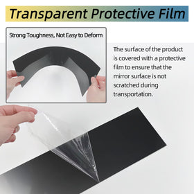 SKYLOTEC adhesive backing detail with peel tab for easy secure installation