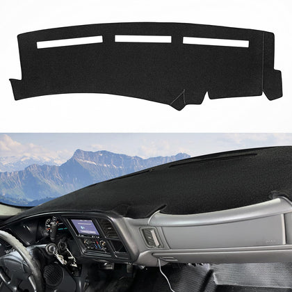 SKYLOTEC dash cover front overview showing tailored fit and low-glare benefit