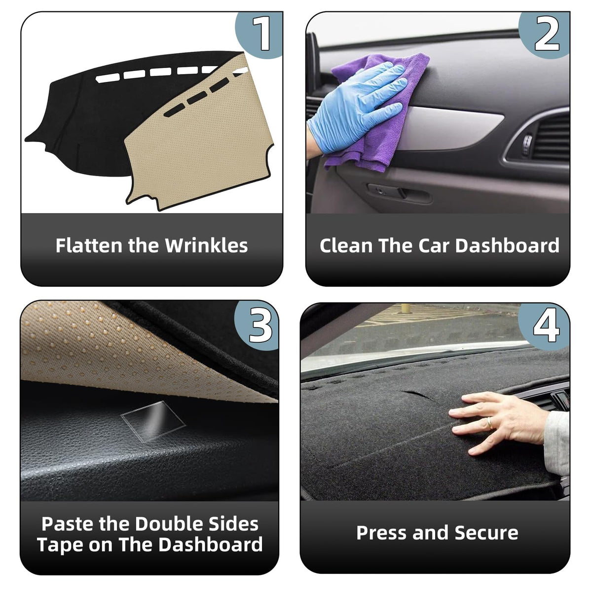 SKYLOTEC lifestyle driving scene showing glare reduction and interior protection benefit