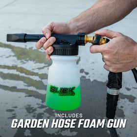 Slick Products close-up label with usage and safety details for confident purchasers