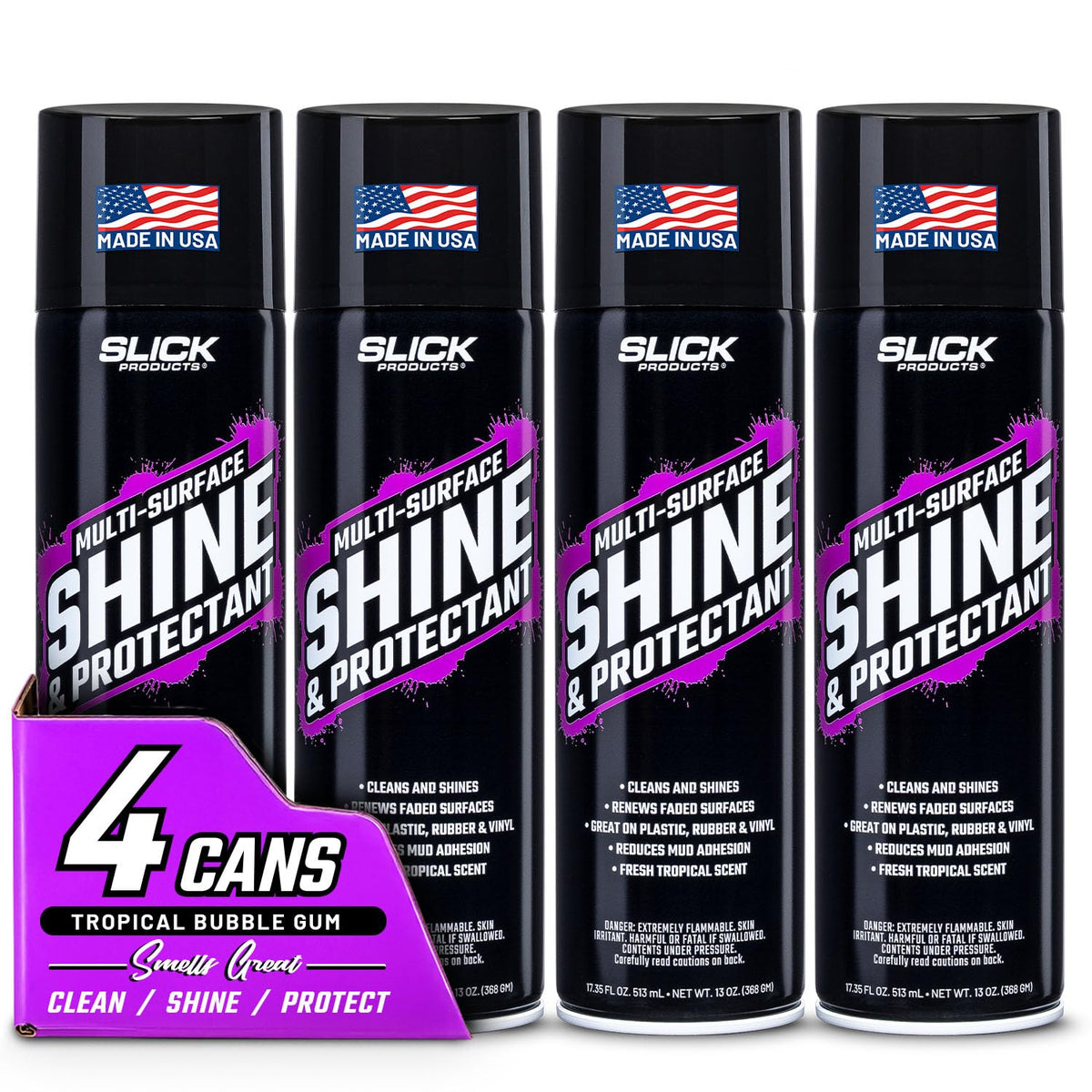 Slick Products front label view showing product name and volume