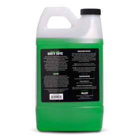 Slick Products dense foam close-up clinging to off-road surface for easier cleaning