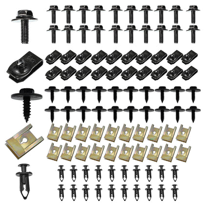 SLIMI front packaging showing 100-piece black fastener kit and convenience