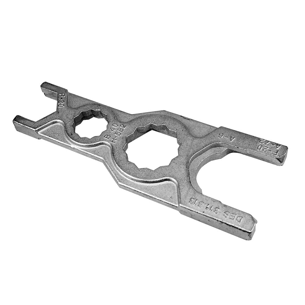 Sloan A-50 front view showing smooth jaws and ergonomic grip for protected tightening