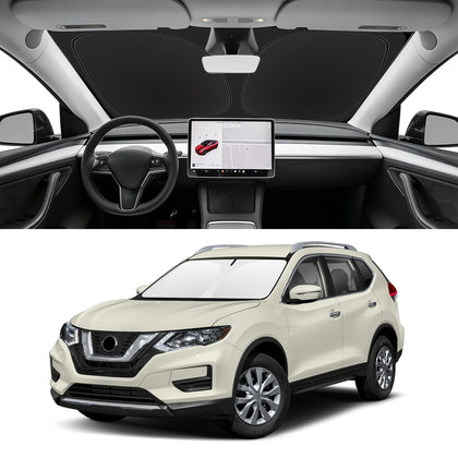 SLOGENTO front packaging showing tailored Nissan Rogue fit and easy install benefit