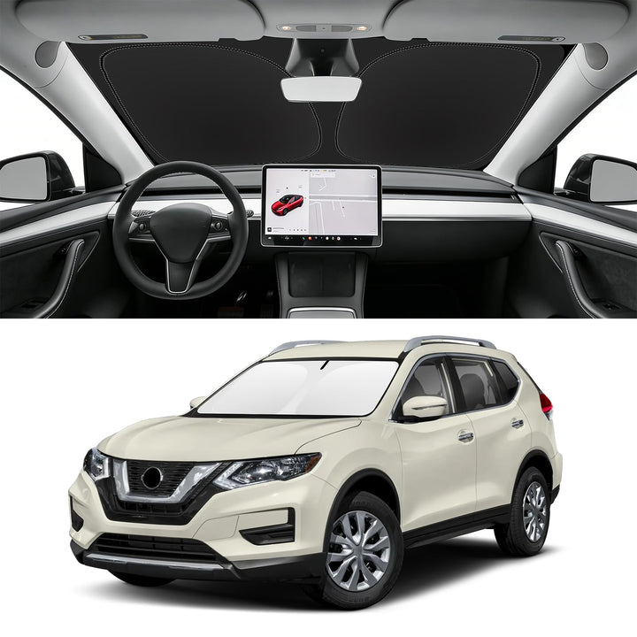 SLOGENTO front packaging showing tailored Nissan Rogue fit and easy install benefit