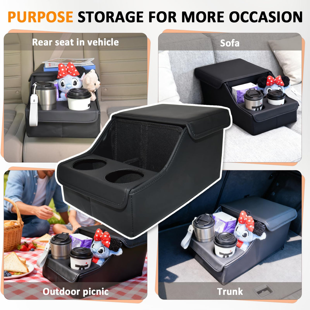 SLOGENTO lifestyle scene on roadtrip showing family comfort and organization
