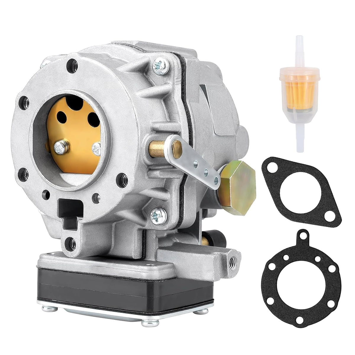 Slother carburetor front view showing clean body and reliable fit