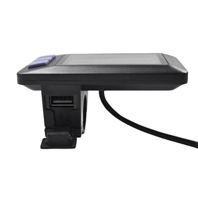 Slybar P3H three-button close-up for intuitive control and tactile feel