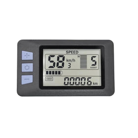 Slybar P3H front display showing clear ride data and easy reading
