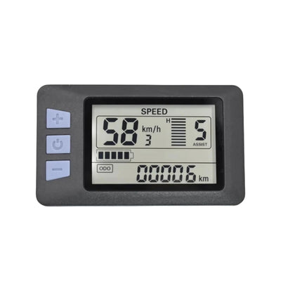Slybar P3H front display showing clear ride data and easy reading