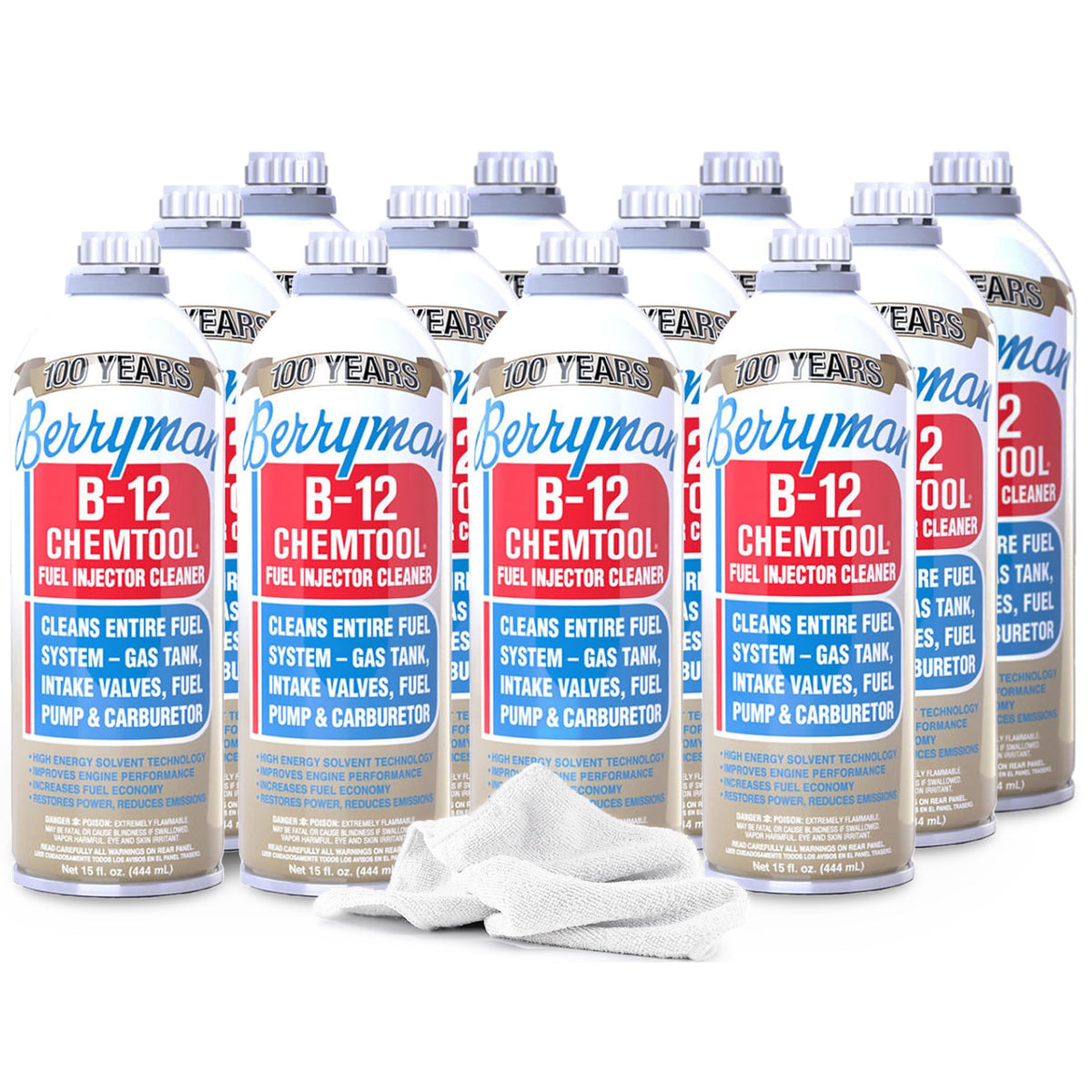 SMA ProQor Berryman front packaging showing 12 bottles and towel, conveys value