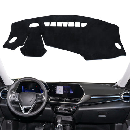 smabee dash cover front view on Chevy Trax showing tailored fit and clean look