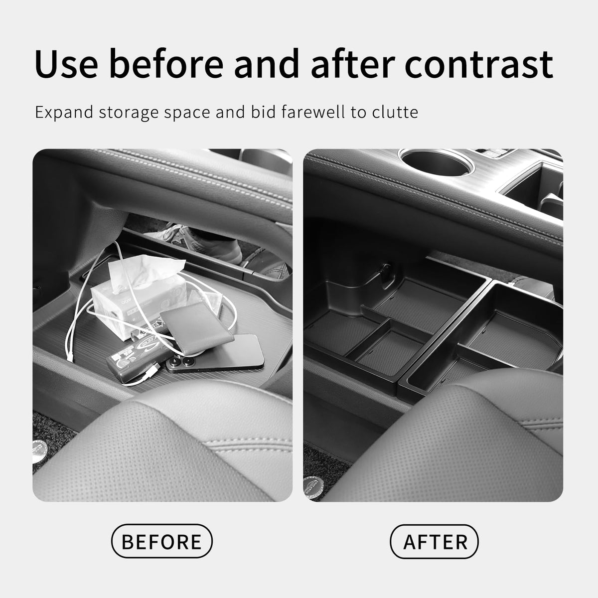 smabee installed in Sienna console demonstrating secure fit benefit
