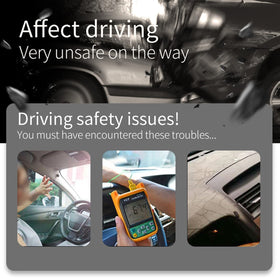 smabee installed on Trax center console area illustrating exact contour fit