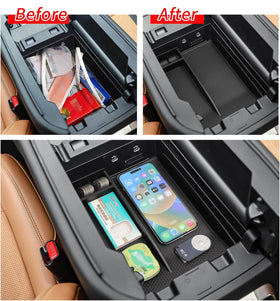 smabee installed in CX-90 console illustrating perfect OEM-compatible fit