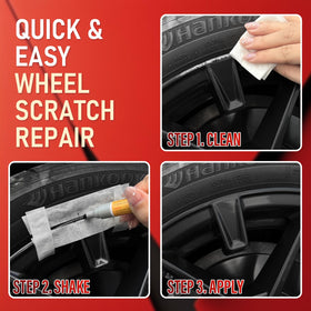 SMAPHY cleaning wipes and masking tape arranged for clean paint prep and protection