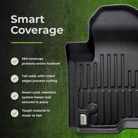 Smart Choice reinforced rolled edge detail emphasizing shape retention and durability