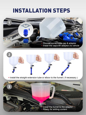 SMART JERRY assorted adapters and caps displayed to show broad vehicle compatibility