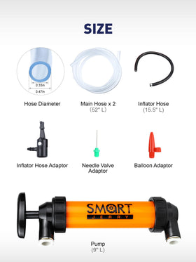 SMART JERRY shark-bite connector close-up for leak-free secure sealing