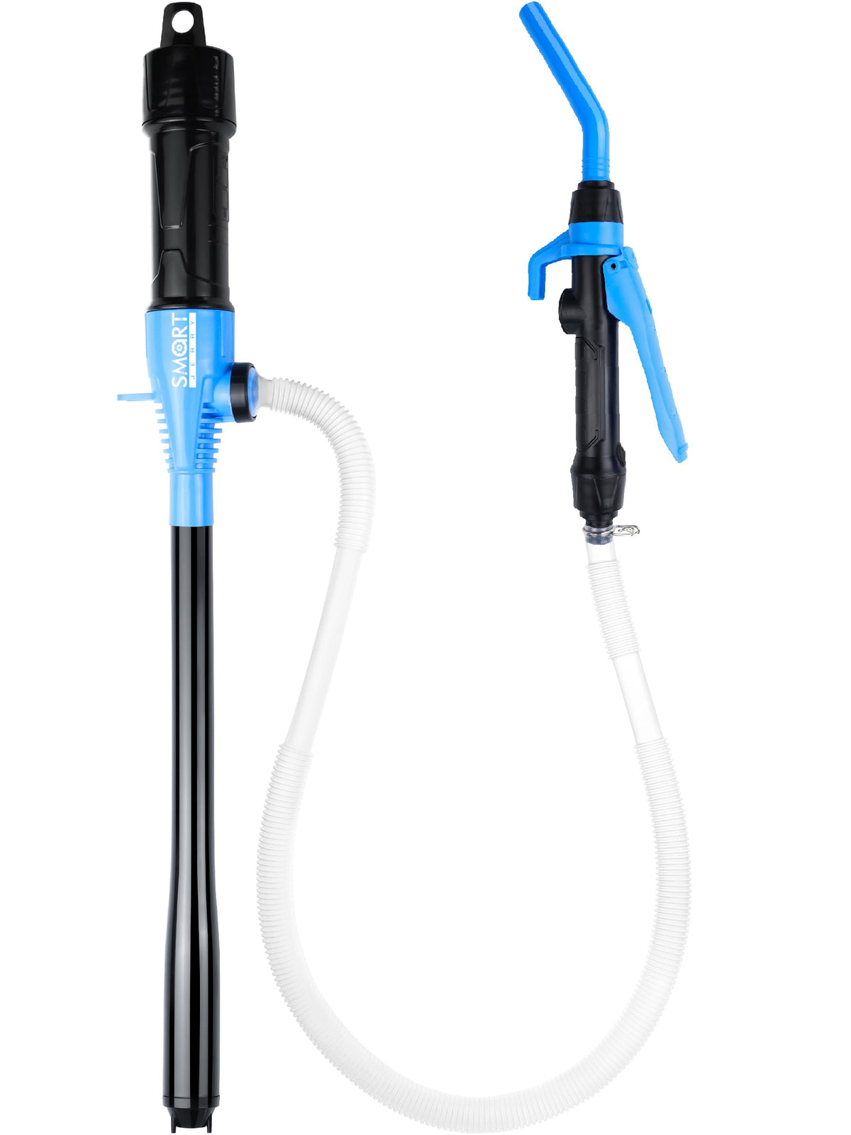 SMART JERRY front view showing pump body and control for easy handling