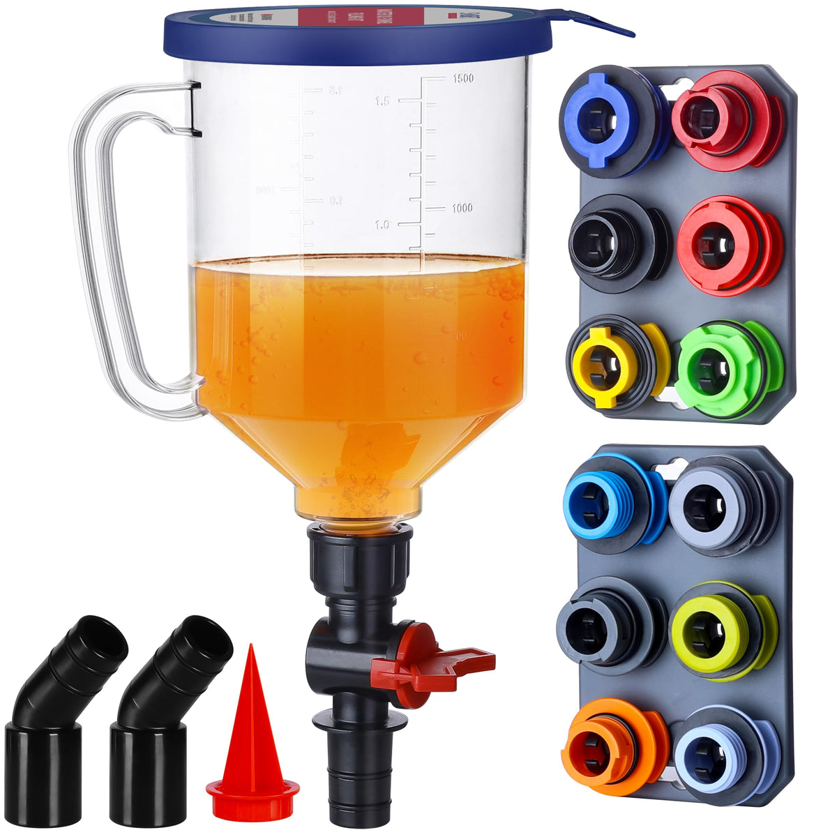 SMART JERRY funnel front view showing full kit benefits