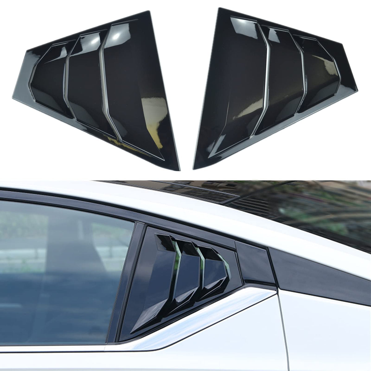 smart repairboy front packaging showing glossy black louvers and clean finish for easy styling