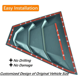 smart repairboy installed on driver side Altima demonstrates sporty look and improved privacy